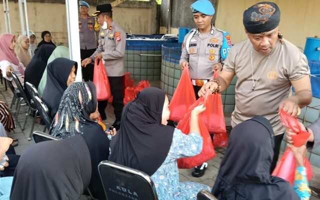 Kelima Kalinya, Kapolres Serang Panen Ikan Program Ketapang Bersama Warga Emak-Emak