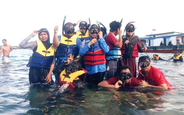 Open Trip Pulau Peucang Relawan AnDim Pecahkan Rekor Terbanyak