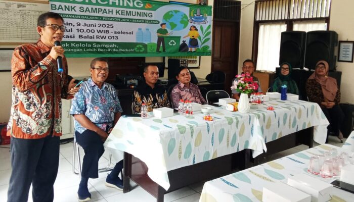 Bank Sampah Unit Kemuning RW 13 Resmi Diluncurkan: Kosasih Ajak Warga Ubah Sampah Jadi Cuan