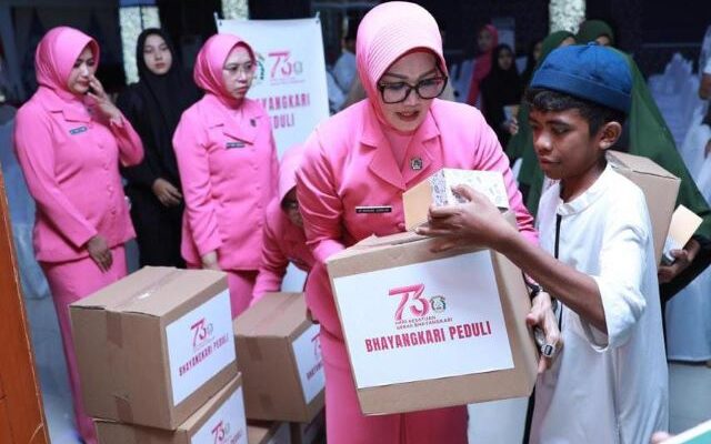Bakti Sosial Bhayangkari Daerah Jawa Barat,  Wujud Cinta Kasih untuk Masyarakat Rentan
