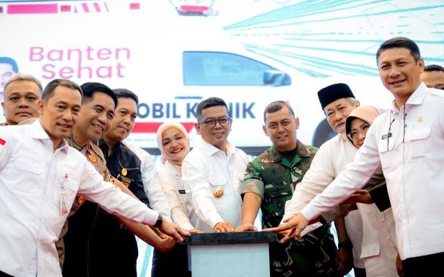Misi Banten Sehat, Gubernur Banten Luncurkan Mobile Clinic Berbasis Telemedicine