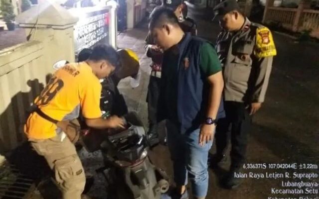 Polsek Setu Bekasi Intensifkan Operasi Kejahatan Jalanan dan Patroli di Jam Rawan