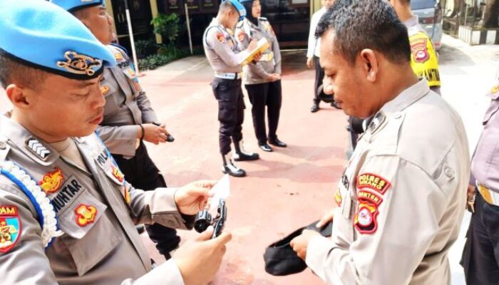 12 Anggota Polsek di Banten Diberikan Tindakan Disiplin