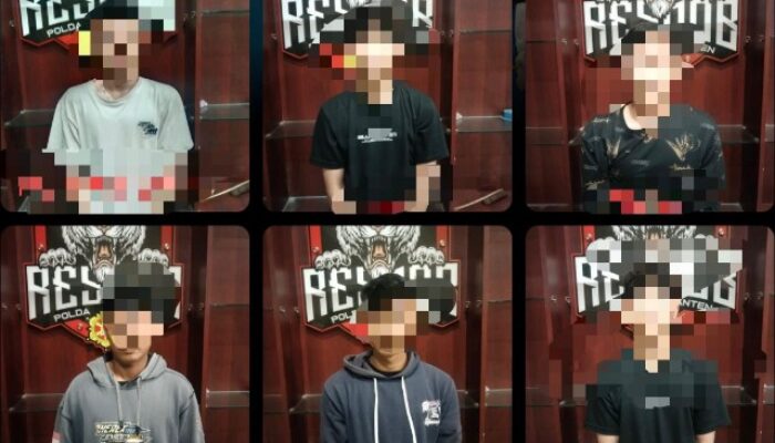 Polda Banten Amankan Enam Pelaku Balap Liar di Kawasan KP3B