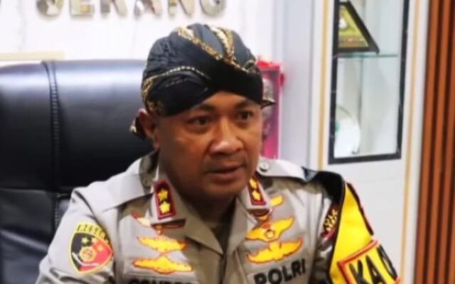 Kapolres Serang Banten Pastikan Semua Laporan Kasus Lanjut Proses Hukum, Terutama Kekerasan Seksual