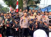 Resmikan 28 SPPG di Mako Brimob Depok, Kapolri Disambut Brimob Cilik