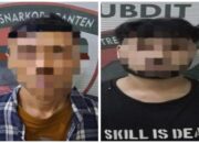 Polda Banten Tangkap 2 Pelaku Pengedar Sabu di Perumnas Ciracas Kota Serang