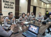 Biroops Polda Banten Ikuti Anev GK dan KRYD Minggu ke-27 Tahun 2025