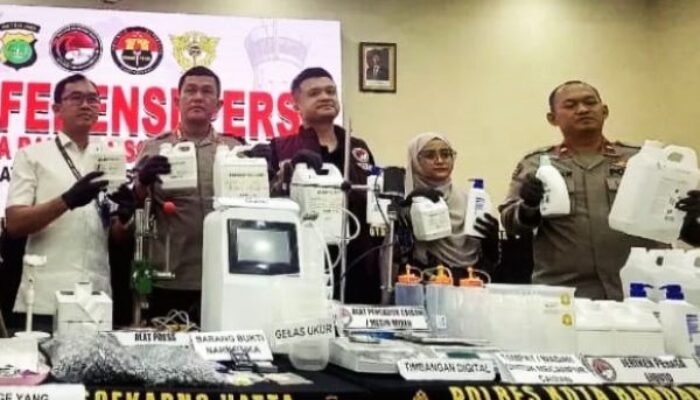 Polres Bandara Soetta Bongkar Sindikat Internasional Produksi Vape Narkoba Senilai Rp60 Miliar