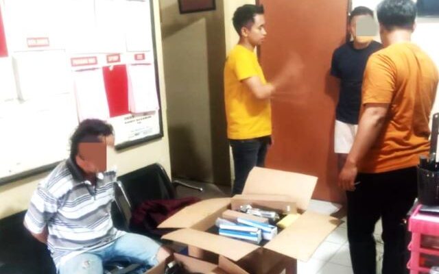 Berbekal Rekaman CCTV, Unit Reskrim Polsek Cibeber Banten Tangkap Pelaku Pembobol Ruko dan Penadah Barang Hasil Curian