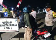 Cegah Kriminalitas, Polsek Kedungwaringin Bekasi Operasi Kejahatan Jalanan Malam Hari