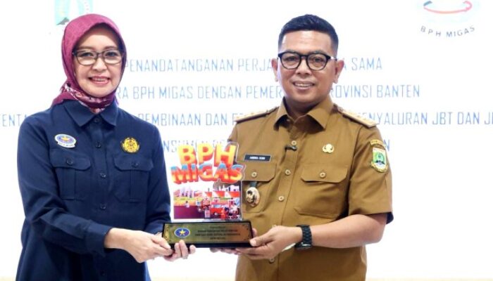 Perkuat Distribusi BBM Subsidi, Gubernur Banten Andra Soni Sepakati Kerjasama dengan BPH Migas