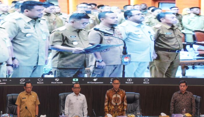 Gubernur Andra Soni Pimpin Delapan Provinsi Sampaikan Komitmen dan Aksi Nyata Percepatan Penanggulangan TBC