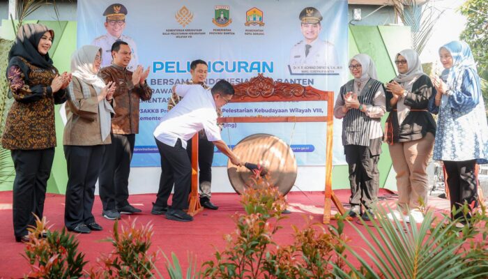 Songsong Indonesia Emas 2045, Gubernur Andra Soni Resmikan Ruang Bersama Indonesia dan Festival Dolanan Anak