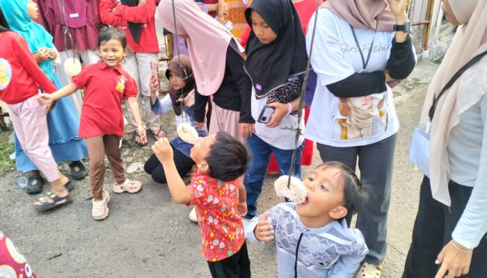 Kemeriahan Anak Cucu Cicit Pejuang Cacat Veteran Rayakan Kemerdekaan ke-80 RI