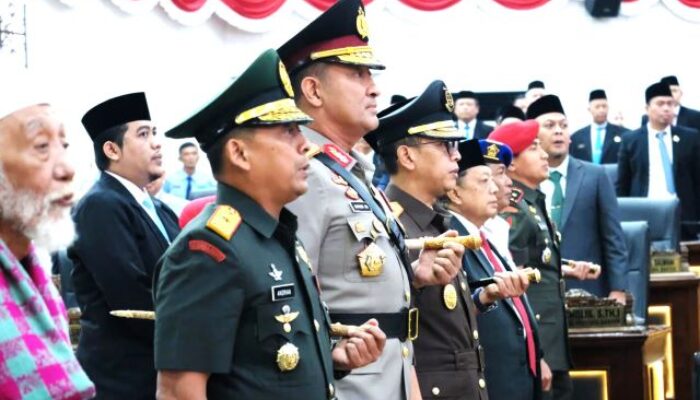 Kapolda Banten Bersama Forkopimda Hadiri Rapat Paripurna Istimewa DPRD Provinsi Banten Peringati HUT ke-80 Kemerdekaan RI