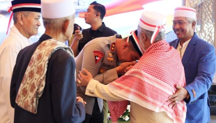 Irjen Pol Suyudi Ario Seto Berpamitan saat Polda Banten Gelar Doa Bersama Jelang HUT RI ke-80