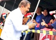 Hadir di Lapas Cikarang Bekasi, Menteri Imipas Bagikan Sembako untuk Warga Sekitar