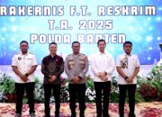 Polda Banten Gelar Rakernis Fungsi Reskrim Tahun 2025