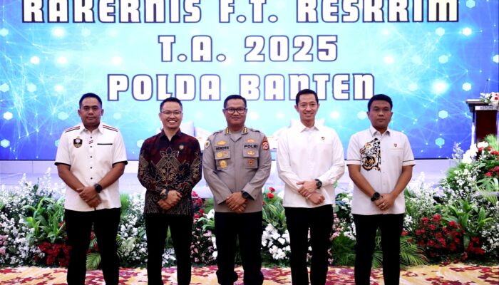 Polda Banten Gelar Rakernis Fungsi Reskrim Tahun 2025