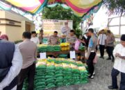 Polres Serang Banten Panen Raya Jagung Dilahan Seluas 22 Hektar dan Gelar Pangan Murah