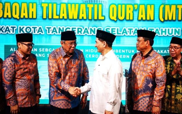 Buka MTQ XVI Tingkat Kota Tangsel Tahun 2025, Wagub Banten: Tumbuhkan Kecintaan pada Al Quran