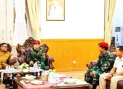Gubernur Banten Sambut Hangat Komandan Grup 1 Kopassus, Tekankan Sinergi Pemprov-TNI