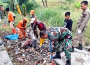 Gotong Royong Bakti Teritorial Prima: Wujud Sinergi TNI, Polri, Pemerintahan, Ormas dan warga Desa Waringin Jaya Kedungwaringin