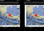 BMKG Rilis Info Gempa M 2.6 di Tenggara Kabupaten Bekasi