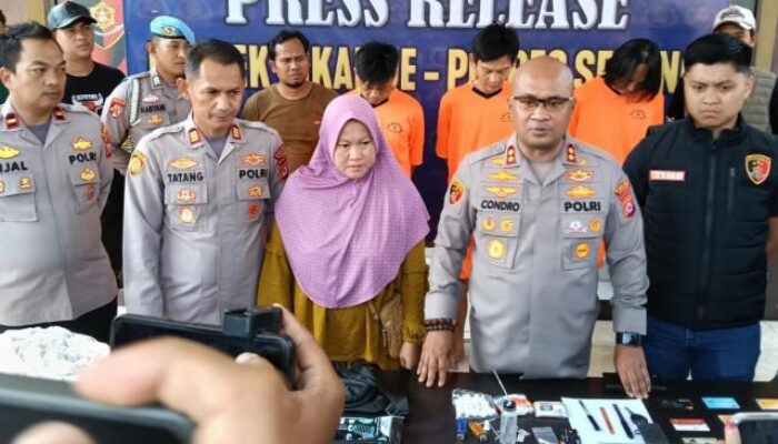 Polres Serang Banten Ringkus Komplotan Pelaku Ganjal ATM Pakai Tusuk Gigi dan Cotton Bud