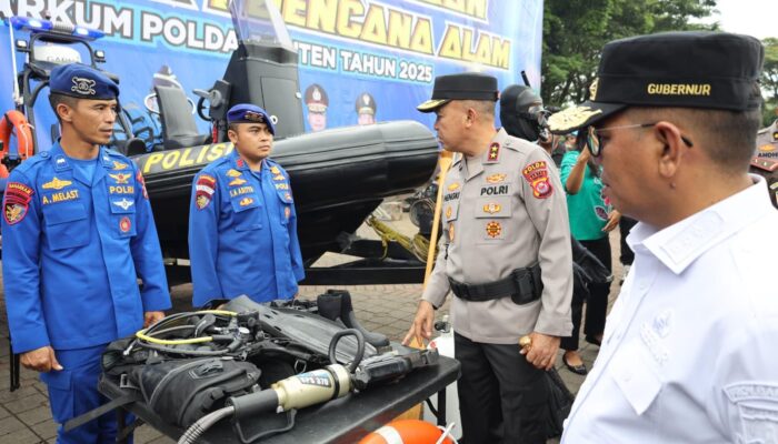 Polda Banten Gelar Apel Kesiapsiagaan Bencana 2025, Perkuat Sinergi Lintas Sektor