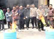 Berbagai Jenis Narkoba dari 778 Tersangka dan 577 Kasus Dimusnahkan Polda Banten