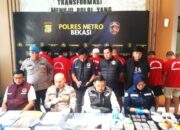 Ungkap Peredaran Narkoba Senilai Ratusan Juta Rupiah, Polres Metro Bekasi Tangkap Tujuh Tersangka