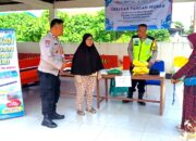 Ringankan Beban Masyarakat, Polsek Kedungwaringin Kembali Gelar Gerakan Pangan Murah