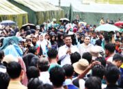 Ditengah Guyuran Hujan, Pesan Gubernur Banten kepada Peserta Kemah Kebangsaan: Jauhi Narkoba dan Anarkis!