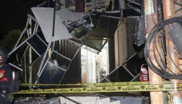Ledakan Keras di Tangerang Banten, Hancurkan Gedung Nucleus Farma Berlantai Empat