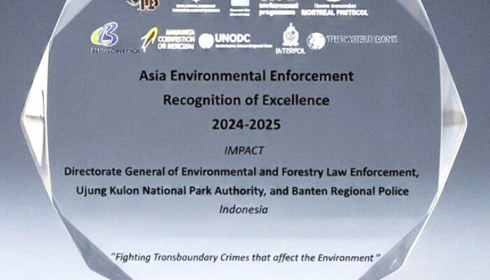 Atas Kerja Kerasnya, TNUK Diganjar Asia Environmental Enforcement Recognition of Excellence 2024–2025