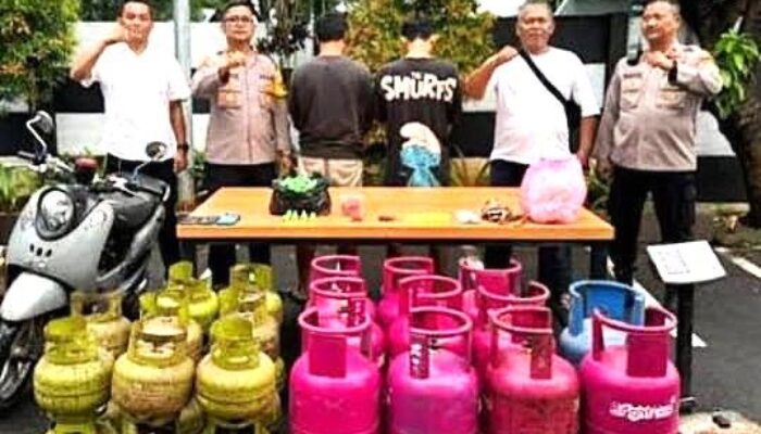 Rumah Kontrakan Jadi Tempat Pengoposan LPG Bersubsidi Digerebek Polsek Pinang Polres Metro Tangerang Kota
