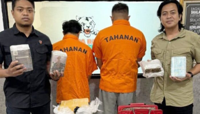 Polda Banten Ungkap Jaringan Penjualan Ganja Melalui Instagram