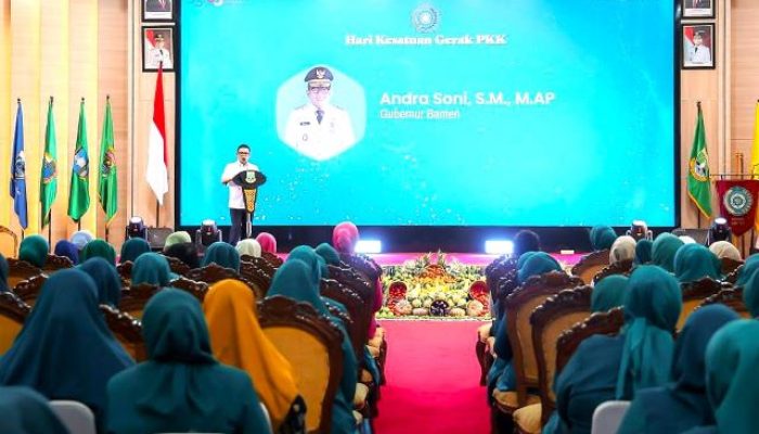Gubernur Andra Soni: PKK Mitra Strategis Pemerintah Wujudkan Banten Sejahtera