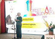 Ketua TP PKK Cilegon Alfi Agnia Robinsar Buka Festival Budaya 2025