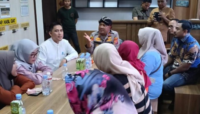 Kapolres Serang Bantu Mediasi Masalah Pemotongan Penyaluran Dana Bantuan Pemerintah
