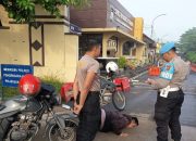 Imbangan Operasi Zebra Maung 2025, Propam Polres Serang Banten Gelar Gaktibplin Seluruh Personel
