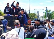 Aktifitas Truk Tambang Sangat Meresahkan, Ribuan warga Bojonegara Serang Banten bersama Mahasiswa Aksi Unjuk Rasa