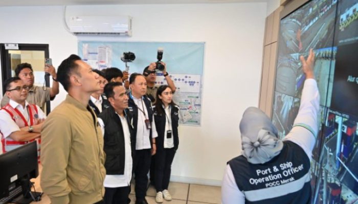 Menko AHY Tinjau Kesiapan Layanan ASDP di Pelabuhan Merak Jelang Nataru 2026