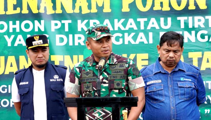 Pemkot Cilegon Berkomitmen Lakukan Penghijauan secara Berkelanjutan, TNI dan Industri Diajak Bersinergi