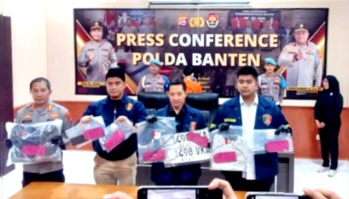 Ditreskrimum Polda Banten Ungkap dan Ringkus Pelaku Pembunuh Driver Online