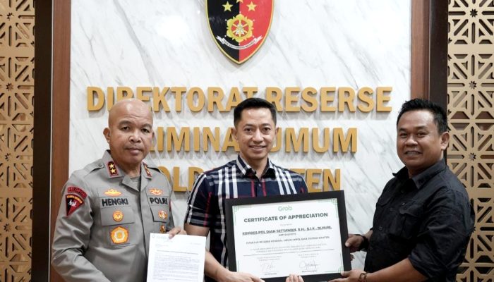 Dukung Ekosistem Transportasi Digital Aman, Grab Indonesia Apresiasi Polda Banten Dalam Ungkap Kasus Pembunuhan Driver