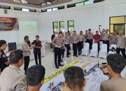 Polres Serang Banten Rakor Pra Ops Lilin 2025