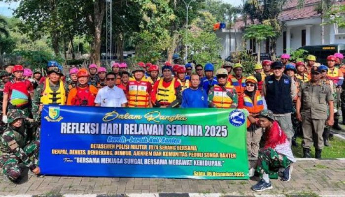 Peringati Hari Relawan Sedunia 2025, Gubernur Banten Apresiasi Aksi Kolaboratif Bersih Sungai Cibanten
